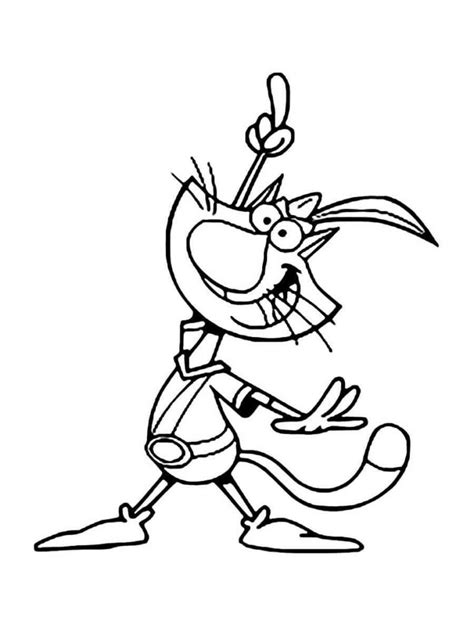 Nature Cat Coloring Pages - Best Coloring Pages For Kids