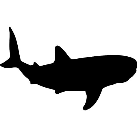 Whale Shark Shape Vector SVG Icon - SVG Repo