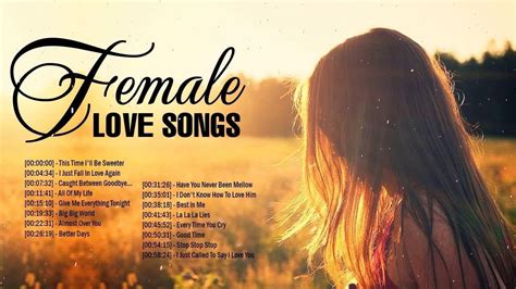 Best Female Love Songs Collection - Greatest Romantic Love Songs Of All ...