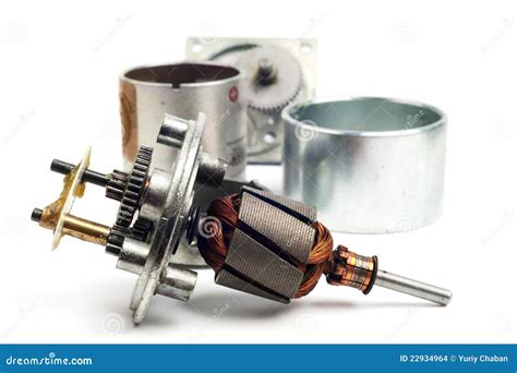 Parts Of Electric Motor Stock Images - Image: 22934964