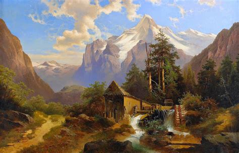 Alexander WYANT | Pinturas hermosas, El arte paisajista, Pintura al oleo paisajes