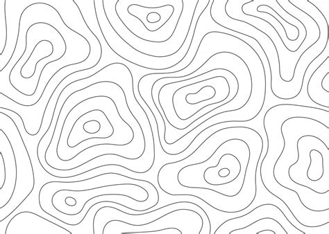 Topographic line pattern, map landscape background outline 3013117 Vector Art at Vecteezy