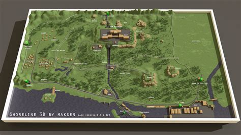 Escape from Tarkov: Guide des points d'extraction de la carte du littoral