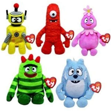 Ty Beanie Babies Yo Gabba Gabba - Set of 5 ** You can get more details by clicking on the image ...