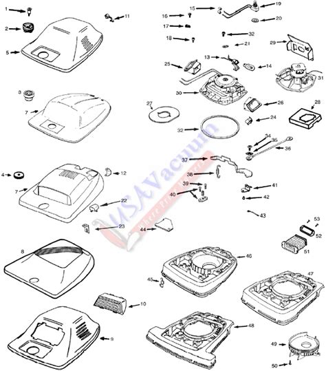 Sanitaire SC699 Commercial Upright Vacuum Cleaner Parts | USA Vacuum