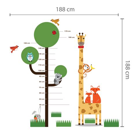 Height Charts With Animals – Walplus