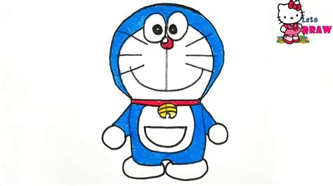 How to Draw Doraemon step by step (very easy) - YouTube