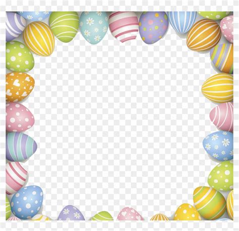 Printable Easter Border - Printable Word Searches