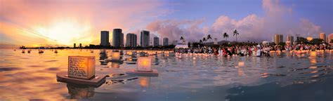 THE 17th ANNUAL LANTERN FLOATING HAWAII CEREMONY IS THE LARGEST MEMORIAL DAY OBSERVANCE IN THE U.S.