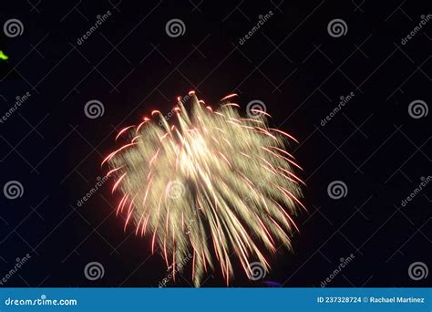 Explosion of Fireworks To Celebrate Our Independence Day Stock Photo - Image of sparkler ...