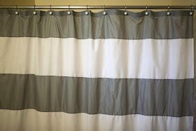 cola cola: west elm inspired shower curtain