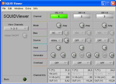 SQUIDViewer Software - Magnicon Research and Instrumentation - SQUID electronics, SQUID sensors ...