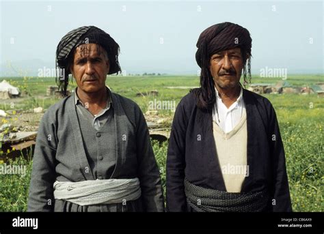 Kurdish men in traditional kurdish costume of the region hi-res stock ...