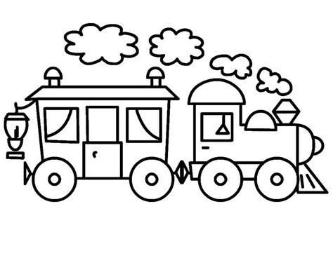 Mewarnai Kereta Api Kartun Yang Unik Kindergarten Coloring Pages | Porn Sex Picture