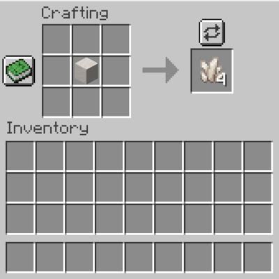 Quartz Block to Quartz - Datapack Screenshots - Customization - Minecraft