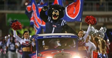 Ole Miss had the perfect mascot in the Rebel black bear | SEC Rant