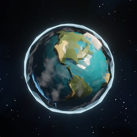 3D Earth Globe Stylized - TurboSquid 1441446