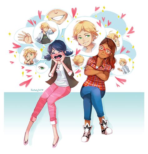 Marinette and Alya - Miraculous Ladybug fan Art (39332878) - fanpop