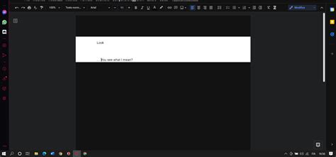 how to write on a completly dark mode paper on google drive - Google Docs Editors Community