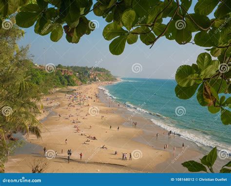 Varkala Beach, Kerala, India Editorial Photography - Image of seascape ...