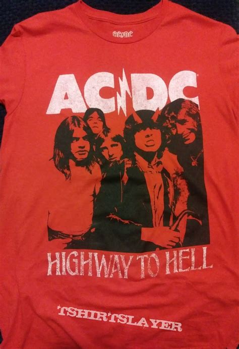 AC/DC/ Highway to Hell/ t-shirt | TShirtSlayer TShirt and BattleJacket ...