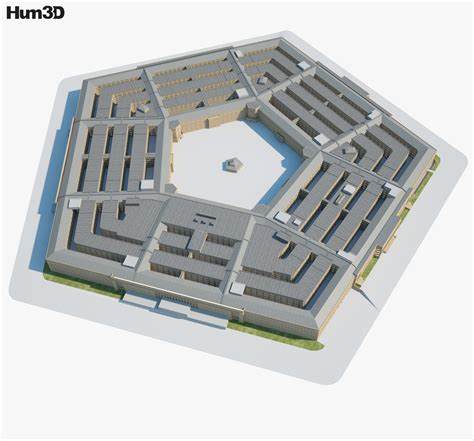 The Pentagon 3D model - Architecture on Hum3D