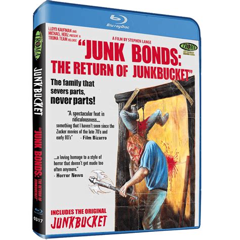 Junk Bonds: The Return of Junkbucket [Blu-ray] | TROMA Direct