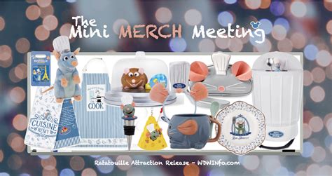 Special Edition Mini Merch Meeting: Remy’s Ratatouille Adventure Release