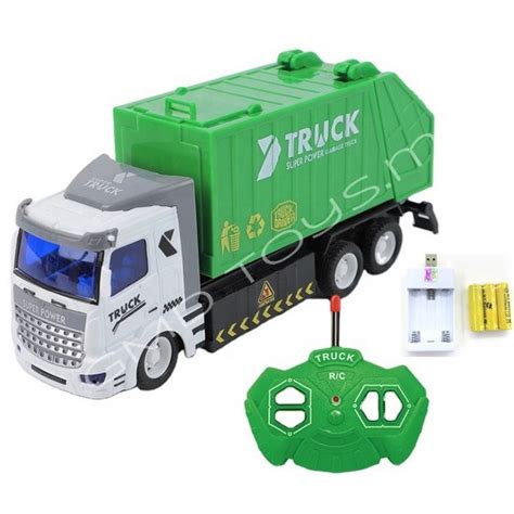 lego minecraft 🔥Ready stock🔥 4 channel remote control 1:48 R/C garbage truck | Shopee Malaysia