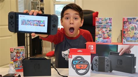 Nintendo Switch Unboxing + Review - YouTube