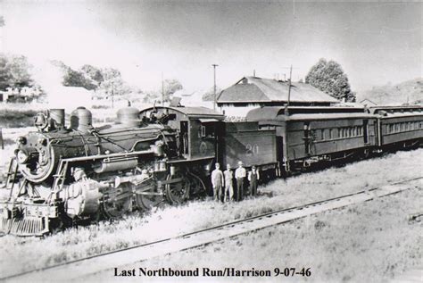 Last Northbound Run at Harrison, AR 9/7/1946 | Local history, Urban exploration, Train