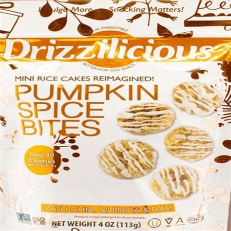 Drizzilicious Pumpkin Spice Drizzled Mini Rice Cake, 4 oz - Kroger