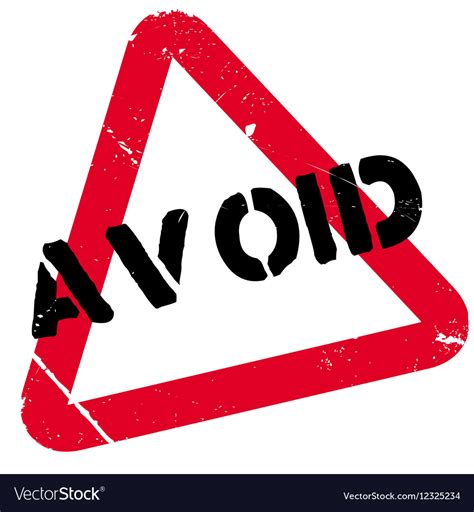 Avoid Sign