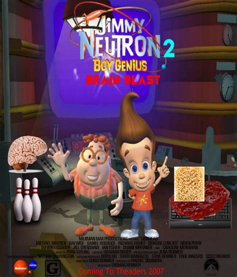 Jimmy Neutron Boy Genius 2: Brain Blast, Poster by Evanh123 on DeviantArt