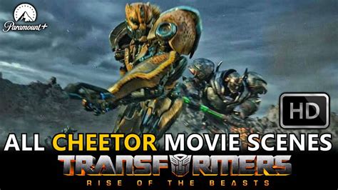 Transformers Rise Of The Beasts(2023) | All Maximal Cheetor Movie Scenes HD - YouTube