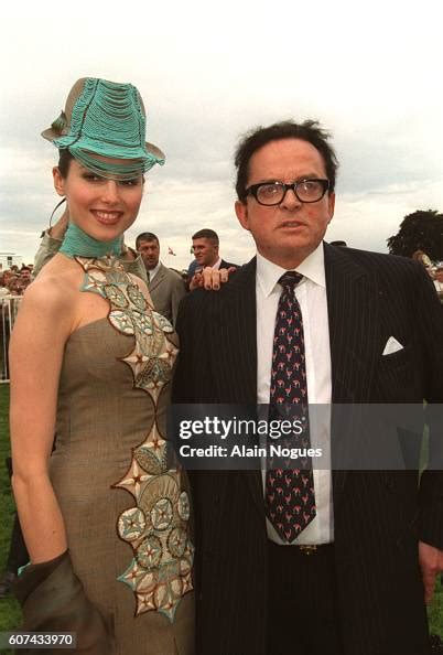 Billionaire art dealer Alec Wildenstein with his second wife, Liouba ...