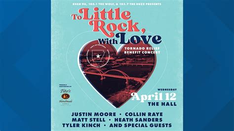 The Hall announced Little Rock tornado relief benefit concert | thv11.com