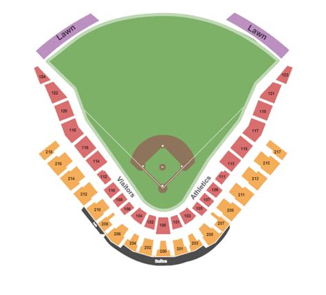 Hohokam Park Seating Chart - Mesa