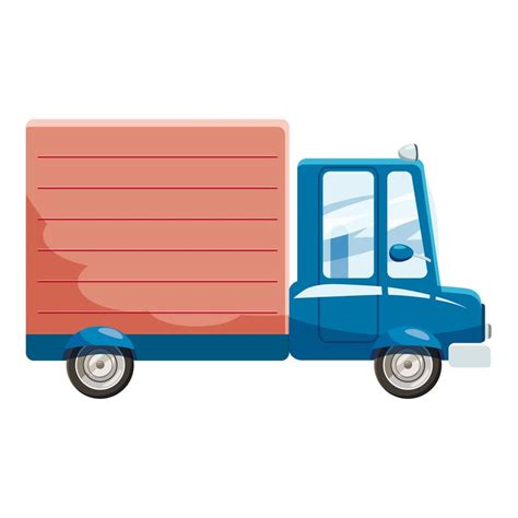 Delivery car icon, cartoon style 14738600 Vector Art at Vecteezy