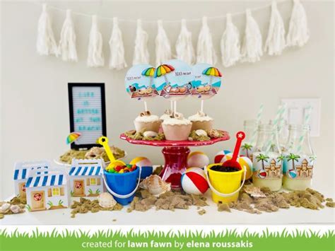 Elena's DIY Beach Party - Lawn Fawn