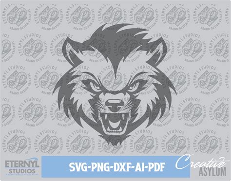 Wolverine SVG PNG, Sports Wolverine, Wolverine Logo, Wolverine Mascot ...