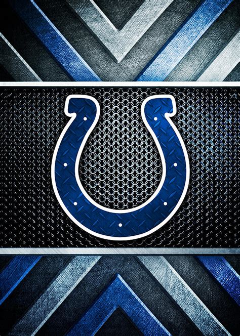 Indianapolis Colts Logo Art Digital Art by William Ng - Pixels