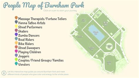 People Map of Burnham Park