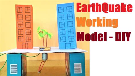 EarthQuake Working Model DIY | Earthquake project, Earthquake, Earthquakes for kids