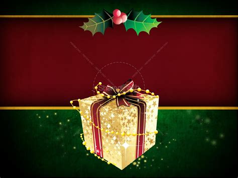 Christmas Gift PowerPoint Template