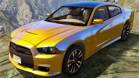 GTA 5 PC MODS - 2012 Dodge Charger SRT8 (GTA 5 CAR MOD) - YouTube