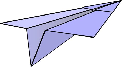 Clipart - paper airplane