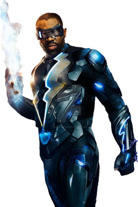 BLACK LIGHTNING COSTUME - FIXED by rainingcrow on DeviantArt