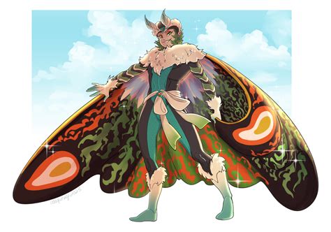 ArtStation - Mothra LEO - Godzilla Human Re-design