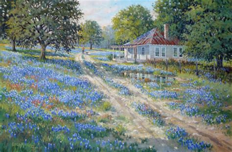 Texas Bluebonnet Painting at PaintingValley.com | Explore collection of ...